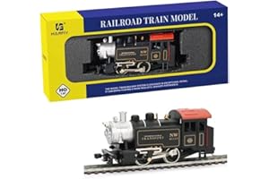 HTLNUZD 1/87 Model Train Set Narrow Gauge Model Railway Track, Nickel Silver Curved & Turnout Tracks, Perfect for Hobbyists &