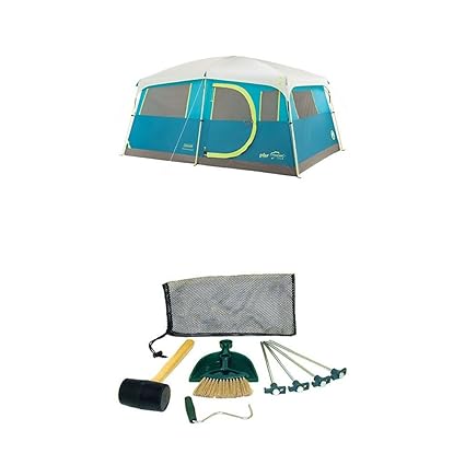 Amazon Com Coleman 8 Person Tenaya Lake Fast Pitch Cabin Tent