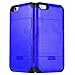 iPhone 6s Plus Case, Smuggler Pocket Stash Case BLUE for iPhone 6s Plus and iPhone 6 Plus with Dual Layer and TPU Shock Absorb Designed Cushion and Wallet Stand with Pocket