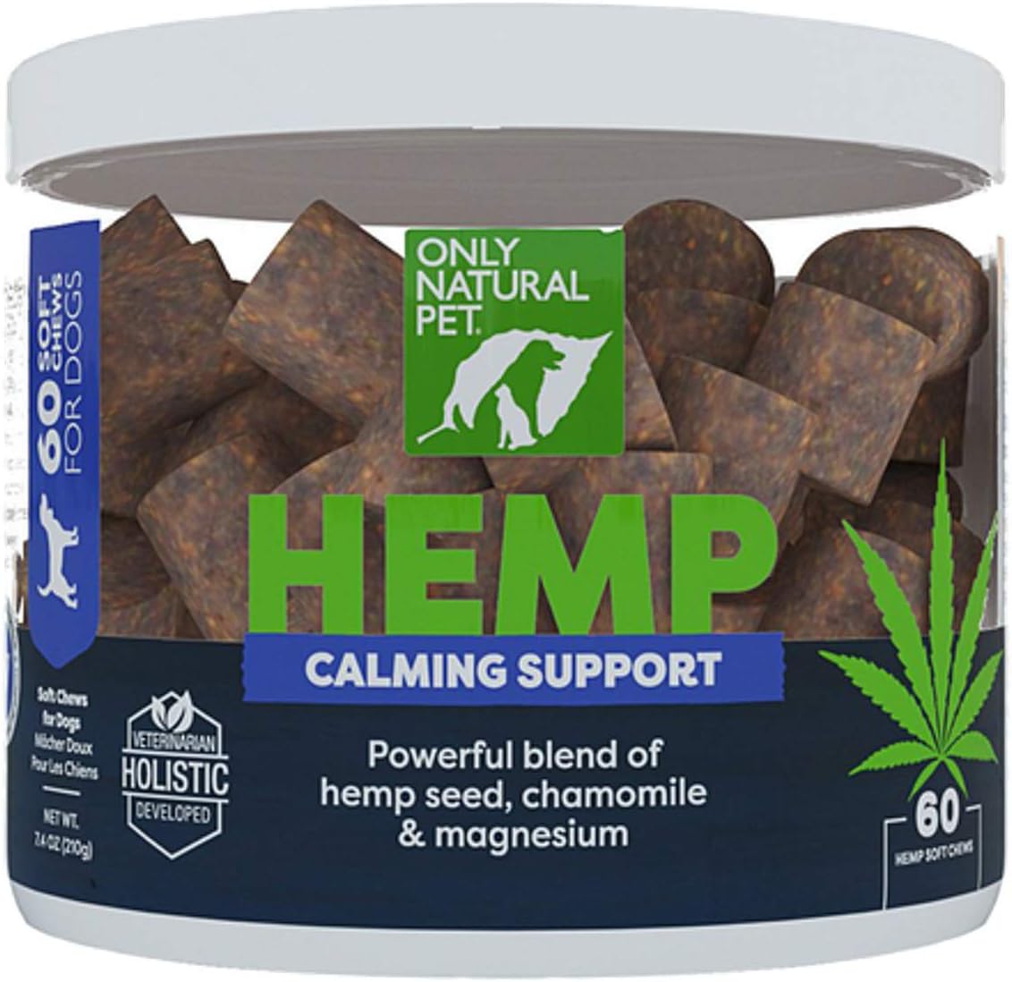 Amazon Only Natural Pet Calming Hemp Soft Chews Stress 