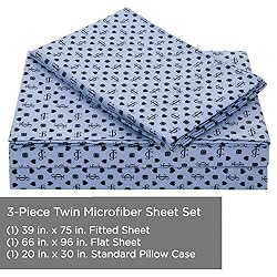 Juicy Couture – Microfiber Sheet Set | Twin Size