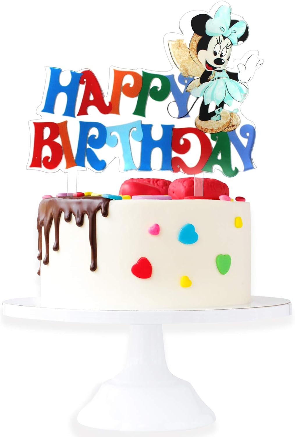 Amazon Com Minnie Happy Birthday Cake Topper Disney Minnie Mouse Acrylic Cake Decor Novelty Girls Birthday Party Baby Shower Cake Derocation Toys Games Amazon Com Minnie Happy Birthday Cake Topper Disney Minnie Mouse Acrylic Cake Decor Novelty Girls Birthday Party Baby Shower Cake Derocation Toys Games
