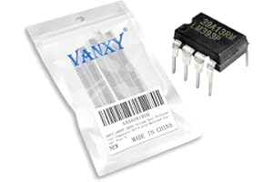 VANXY 50PCS LM393P LM393 Voltage Dual Differential Comparator DIP-8 with Machined Contact Pins IC