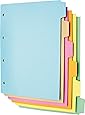 Mano 71585, Divisória Fichário Papel, Multicolor, Pacote de 6