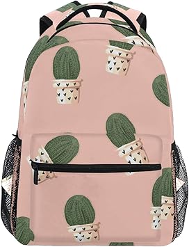 pink cactus backpack