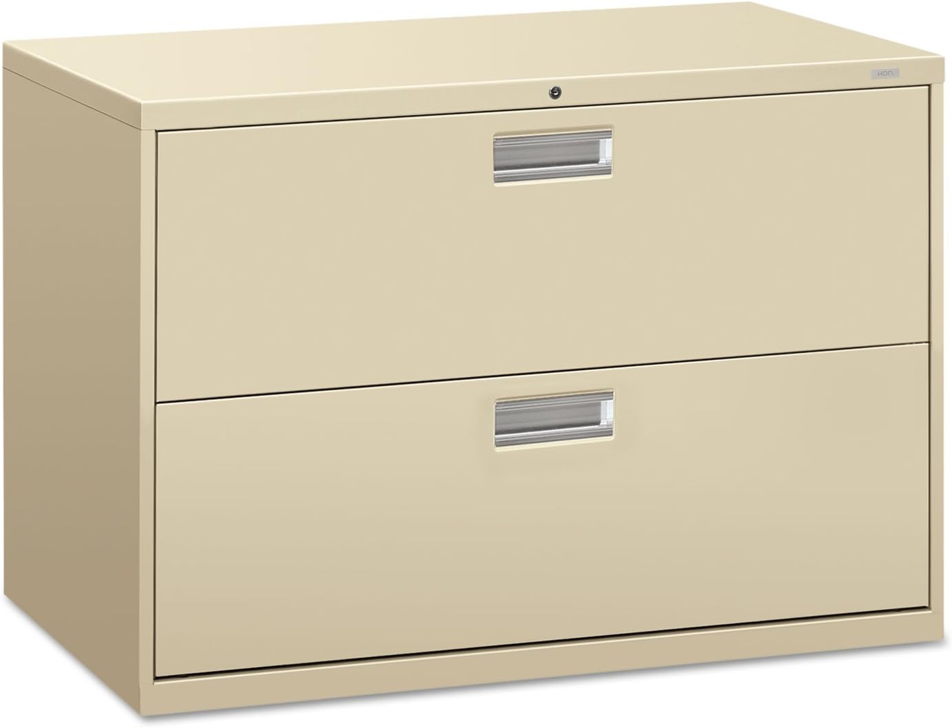 Amazon Com Hon 600 Series 42 Inch Two Drawer Lateral File Lateral File Cabinets Office Products