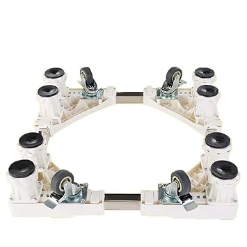 Movable Lavadora Soporte Ajustable Para Portátil Pedestal Rodillo ...