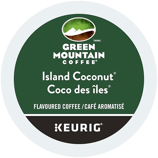 GREEN MOUNTAIN COFFEE ISLAND COCONUT K-CUPS 24 COUNT