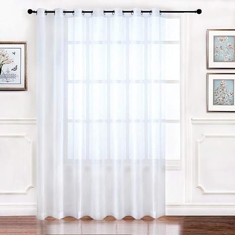 Buy Extra Wide Sheer Curtain Panel Ryb Home Sliding Glass Patio