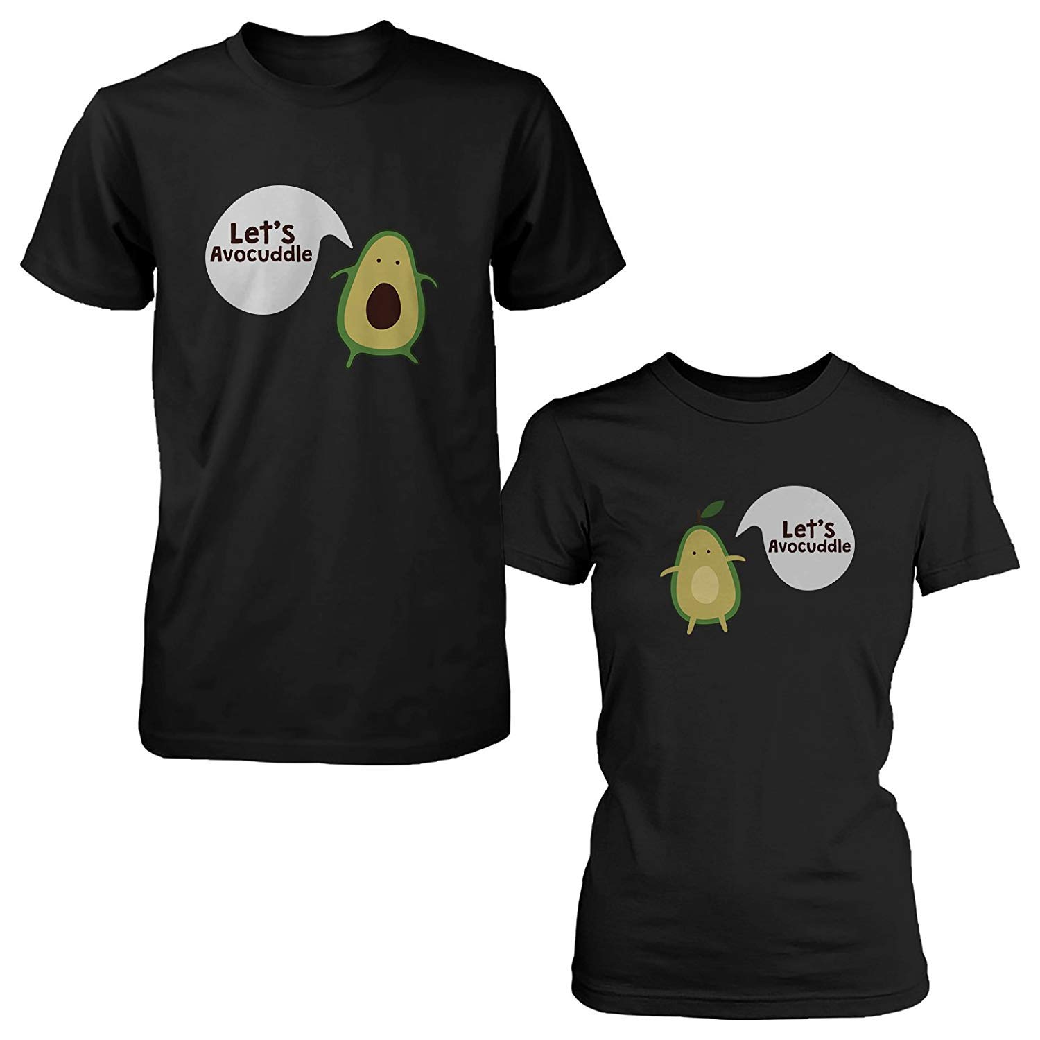 Amazon Com New Eletina Design Cute Couple Shirts Matching Avocado
