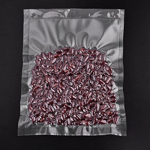 WAOAW 8-by-12-Inch Vacuum-Sealer Food Bags, 100 Quart
