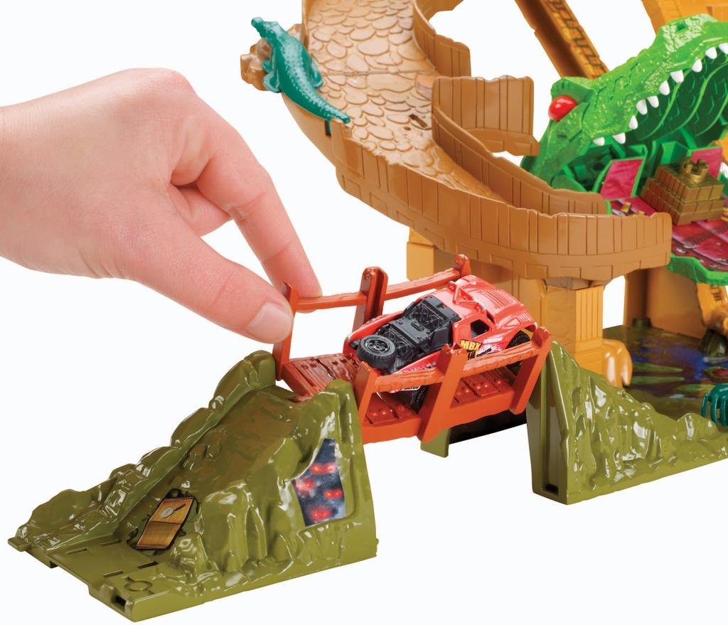 Matchbox Mission Croc Escape Playset, Vehicle Playsets Amazon Canada