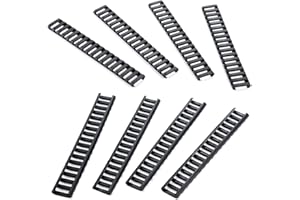 Usoway Tactical Light Picatinny Polymer Soft Rubber Cable Guides Pressure Switch Cable Clips fit for PEQ-15 DBAL M300 M600 Flashlight & Laser Cable Clips