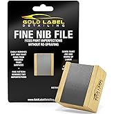Gold Label Detailing Fine Nib File | Fix Paint Imperfections | Remove Dust, Debris, Dirt, and Runs | Save Paint without Respray