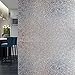 Mikomer Privacy Window Film,Decorative Glass Door Film,Static Cling Window Tint,Removable/No Glue/Anti UV for Home and Office Decoration,35In. By 118In.