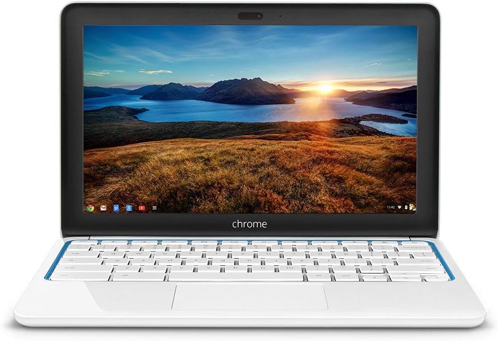 HP Chromebook 11 Samsung Exynos 5250 1.70GHz, 2GB RAM, 16GB eMMC, 11.6" IPS UMA, No Optical, 802.11a/b/g/n, Bluetooth, Webcam, 30 Wh Li-Polymer (Renewed)