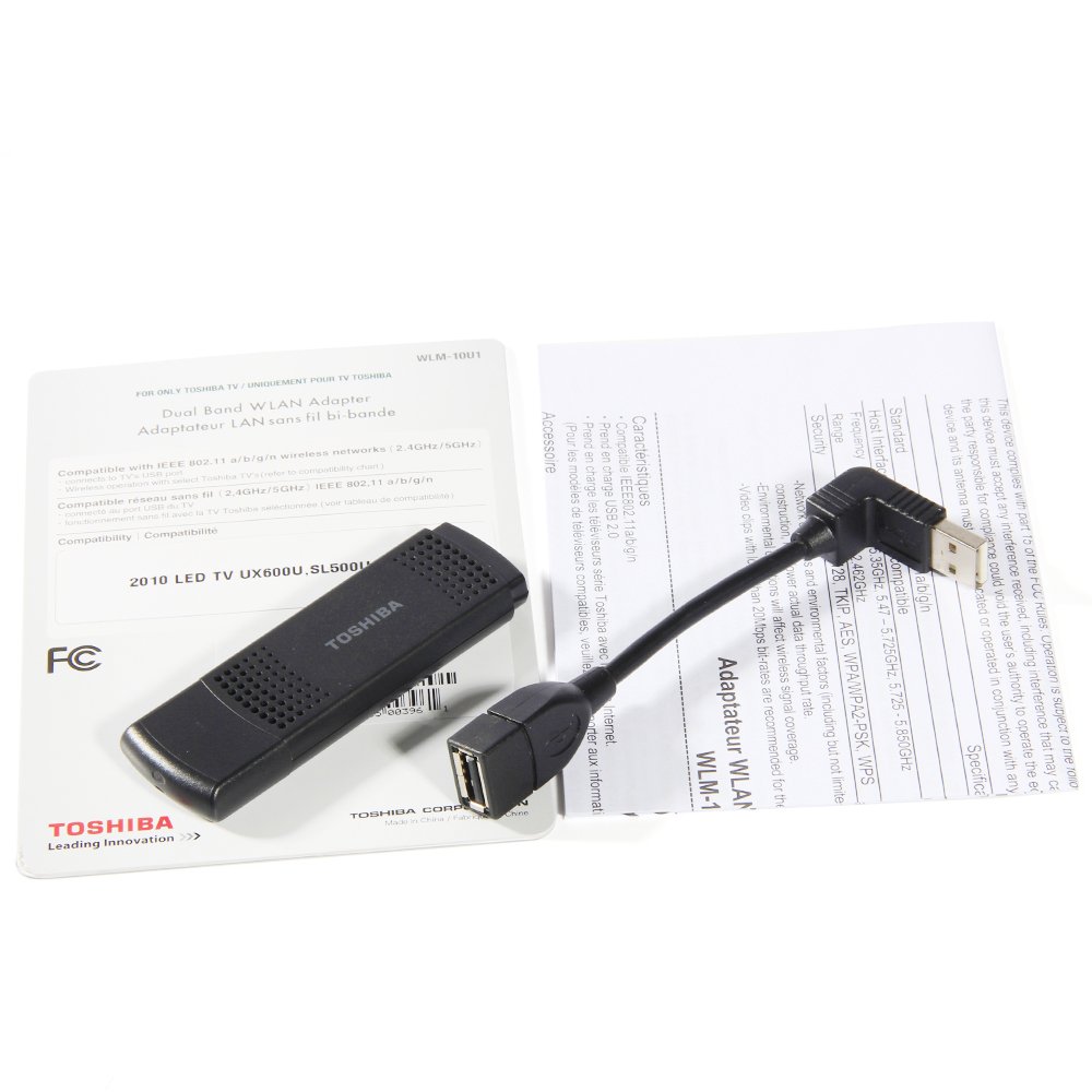 Toshiba WLM10U1 Dual band WiFi TV Adapter Wireless Amazon.co.uk