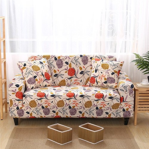 FORCHEER Couch Cover Stretch Arm Chair Large Sofa Slipcover Leather Furniture Protector from Pet for Living Room - Thumbnail 4