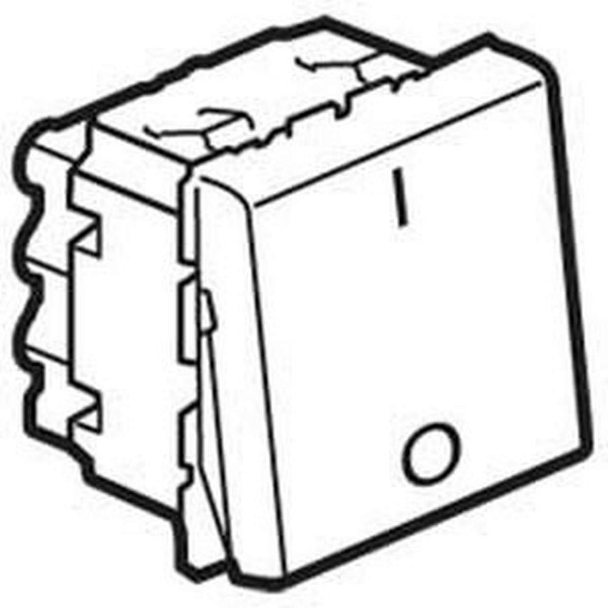 Legrand 077050 MSC Switch Double 20A 2M WS