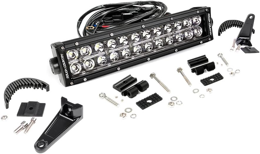 Rough Country Suspension 70912 Dual Row Cree LED Spot/Flood Light