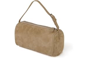 DONNAIN Premium Suede Leather Crossbody Purses for Women, Small Shoulder Bag with Adjustable Strap and Crossbody Hobo Bag