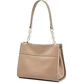 Kattee Leather Purses and Handbags for Women, Small Crossbody Bags for Women, Top Handle Hobo Shoulder Bag with 2 Straps