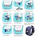 Jsbaby Kids Smart Watch for Children Girls Boys Digital Watch with Anti-Lost SOS Button GPS Tracker Smartwatch Great Gift for Children Pedometer Smart Wrist Watch for iOS Android (Deep Blue)