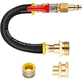 RV Winterizing Kit with Sprinkler Blowout Adapter, Shut Off Valve - For Winterizing RV, Camper, Boat, Motorhome Systems