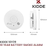 Kidde 10Y29 10 Year Optical Smoke Alarm with Sealed Lithium Battery view 2