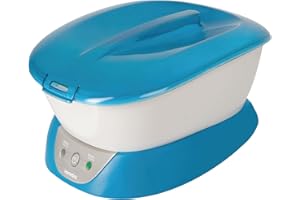 Homedics Paraffin Wax Machine for Hands - Hypoallergenic Hot Wax Hand Therapy Machine to Soothe and Moisturize Hands - Includes 3 Pounds of Wax and 20 Hand Liners
