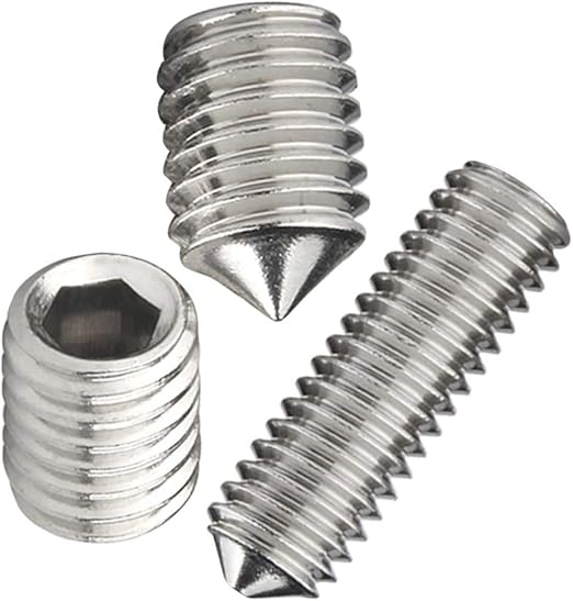 M1.6 M2 M2.5 Black 12.9 Headless Hex Socket Allen Set Screw Grub Cap