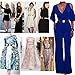 ALAIX Fashion Womens Gold Mirror Stretch Waist Dress Belt