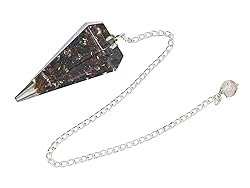 Garnet Orgone Crystal Pendulums for Divination and