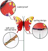 SNAIL GARDEN 60 Pcs Garden Stakes Butterflies Dragonflies Ladybugs Bees Outdoor view 5