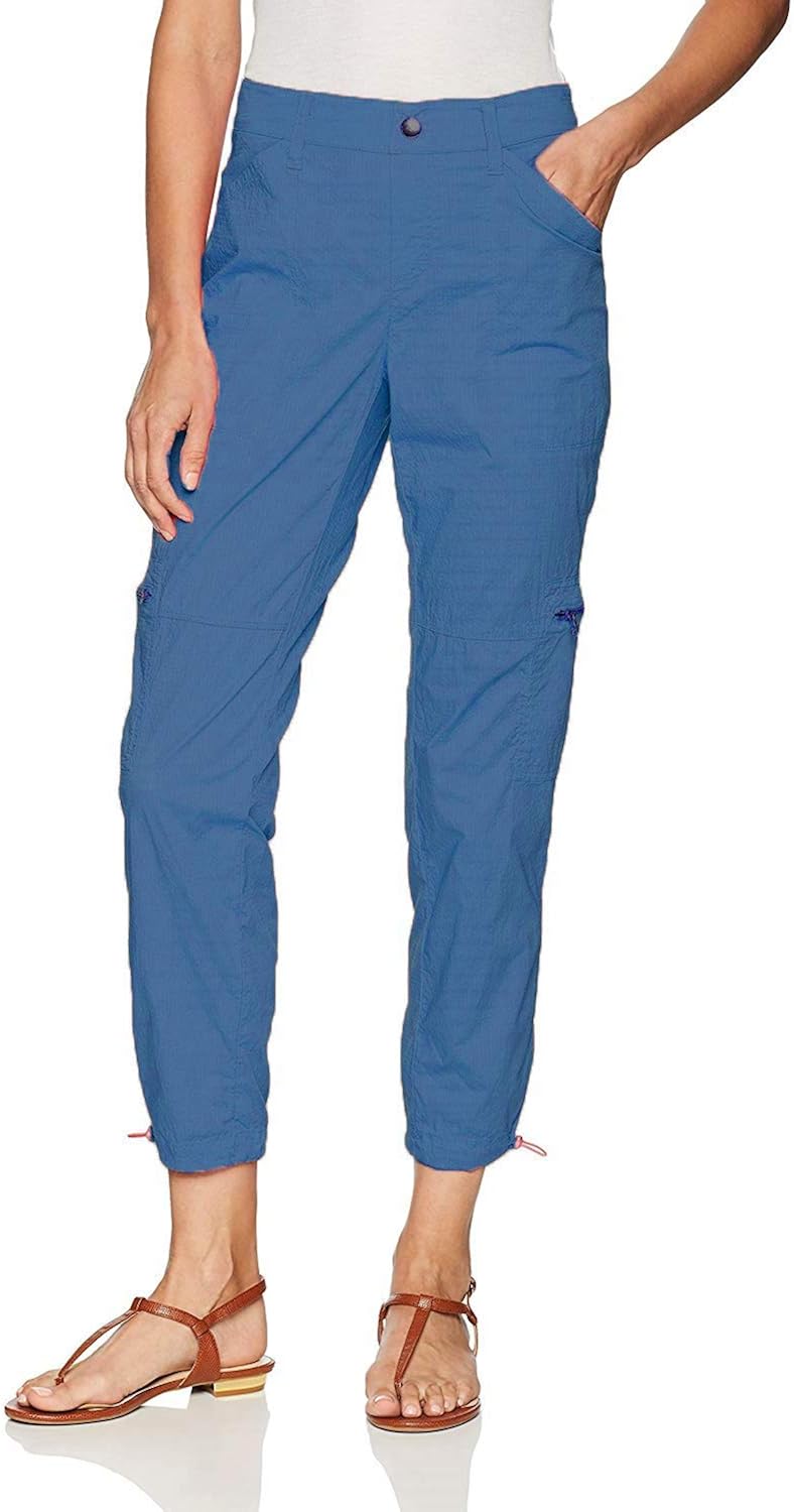 rafaella women's ripstop ankle cargo pant