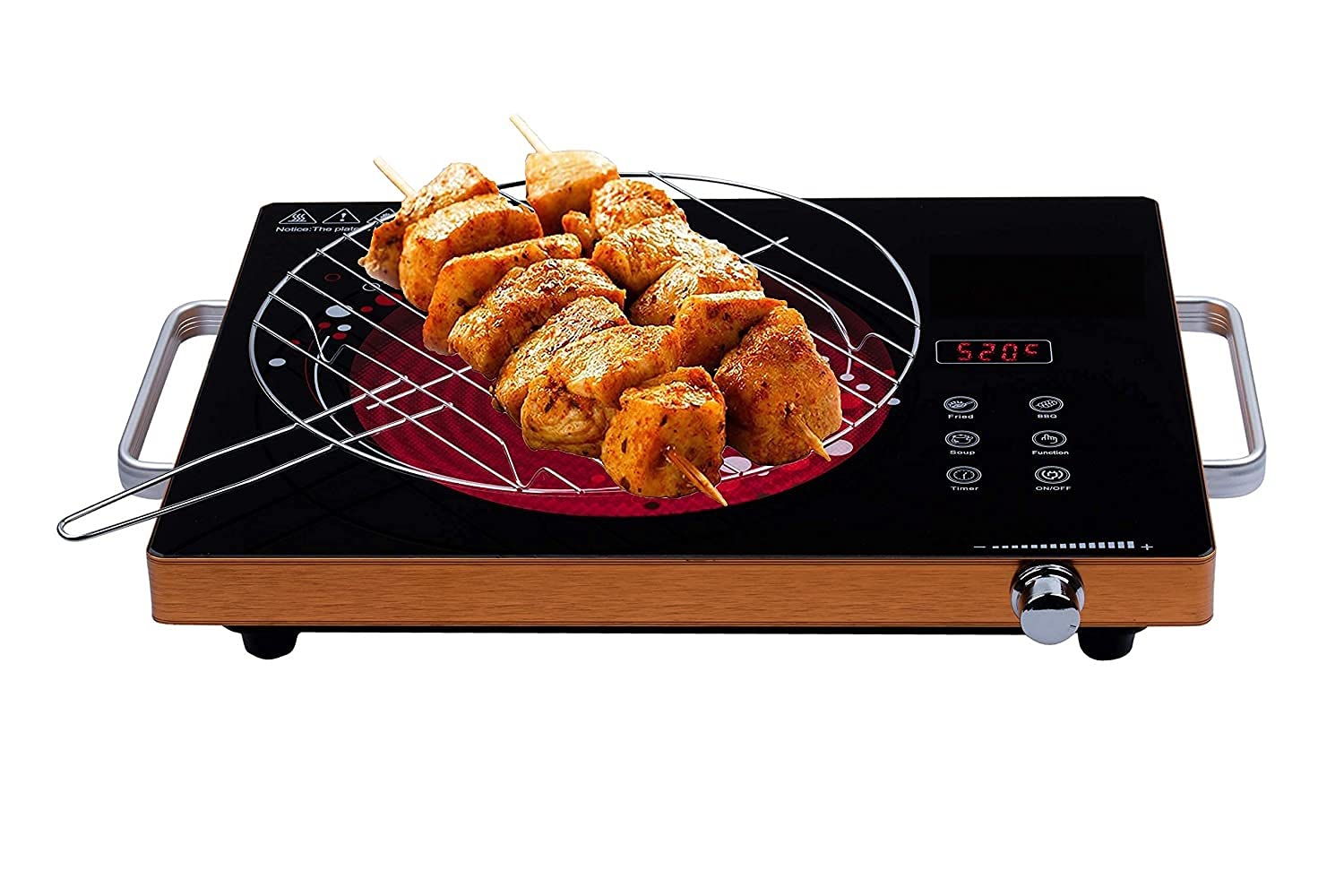 Glaceon Infared Cooker Ceramic Electric Hot Plate for Cooking, Dual