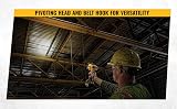 DEWALT DCL040-XJ 18V XR Cordless Work Light LED Torch Black Yellow view 6