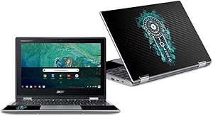 MightySkins Carbon Fiber Skin for Acer Chromebook Spin 11