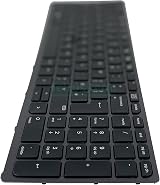 TellusRem Replacement UK Backlit Keyboard for HP view 5