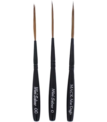 Andrew Mack Wizard Black Widow Scroll Striper Brush Produktbild-Vorschau 12