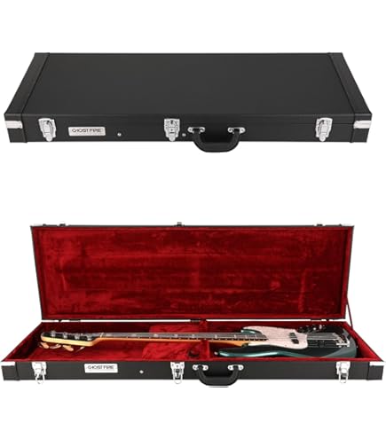 Amazon.com: Fender Left-handed P/J Tolex Bass Case (Black Tolex