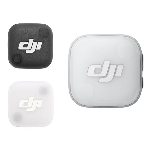 DJI Mic Mini 2 Transmitter, Wireless Mini Mic, Ultralight | 8h Operating Time, Power Saving, Noise Cancelling, Vlog, Streaming