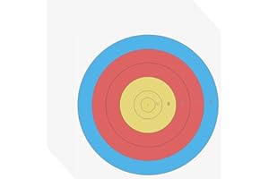 MECCANIXITY Archery Targets Paper Standard Bow and Arrow Targets for Hunting Backyard Shooting Practice