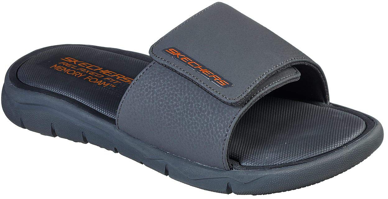 skechers relaxed fit mens flip flops