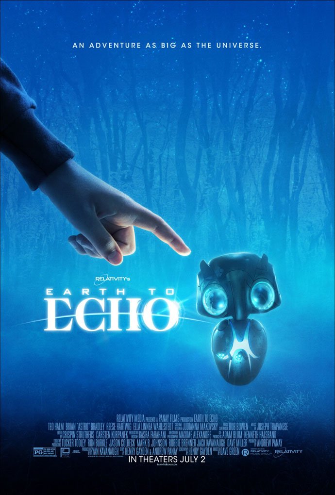 EARTH TO ECHO MOVIE POSTER 2 Sided ORIGINAL FINAL 27x40 TEO HALM