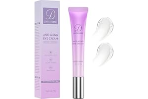 DORACOME Retinol Eye Cream – Retinol and Peptides for Fine Lines, Puffiness, and Under-Eye Shadows, Anti Aging Eye Cream, Eye Care Daily Wrinkle Cream