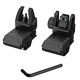 TFFUAM Foldable Fiber Optic Nylon Sights Flip Up