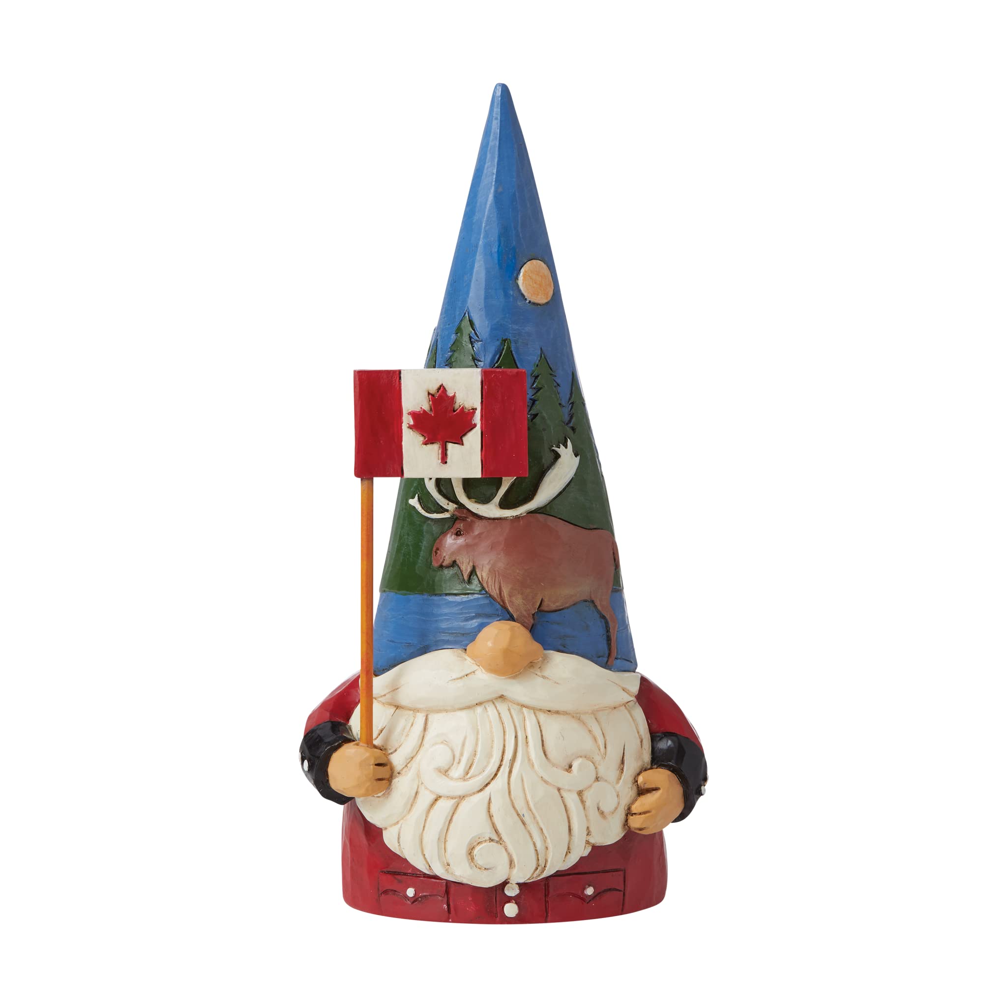 Enesco Jim Shore Heartwood Creek Canadian Gnome Figurine 6008763