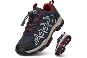 UOVO Boys Shoes Boys Tennis Running Sneakers Waterproof Hiking Shoes Kids Outdoor Fashion Sneakers Slip Resistant (Big/Little Boys)