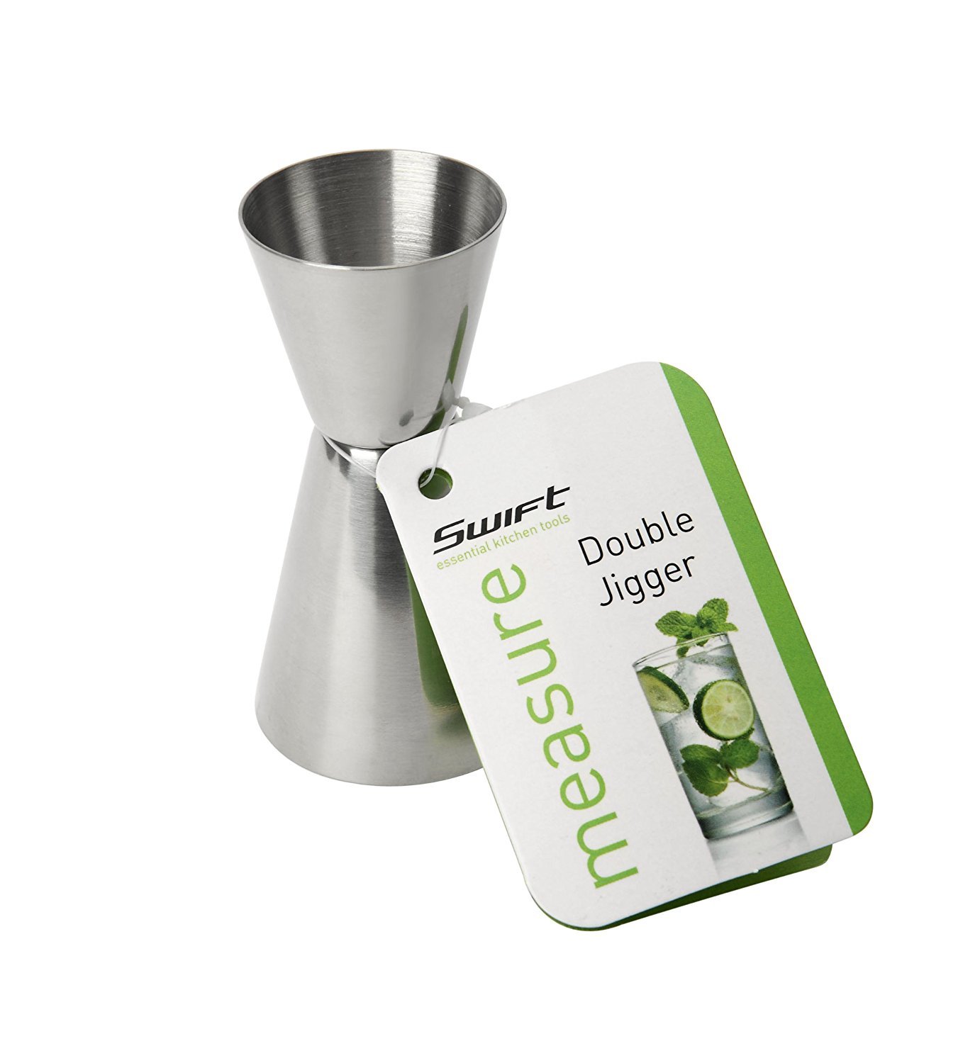 Dexam 17820611 Double Jigger, Stainless steel